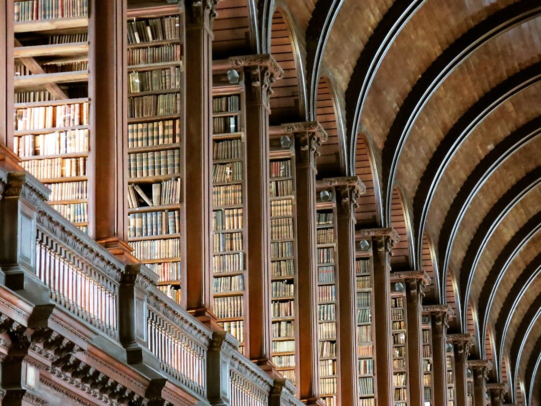 old library books