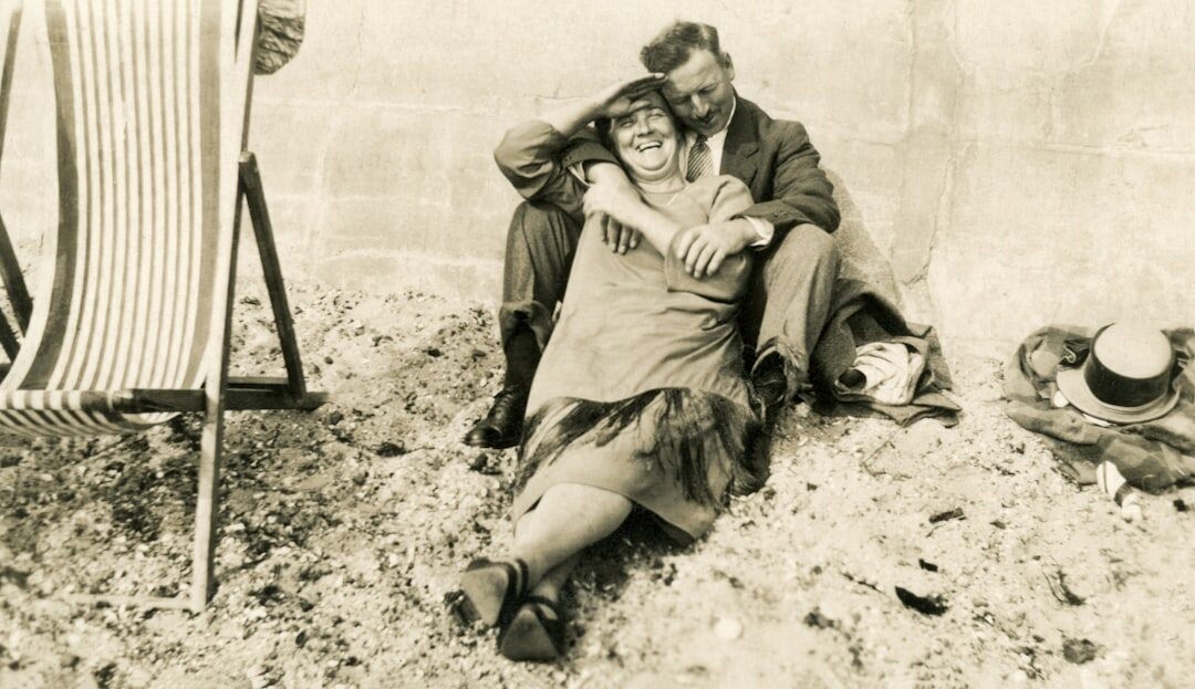 emotional old photograph